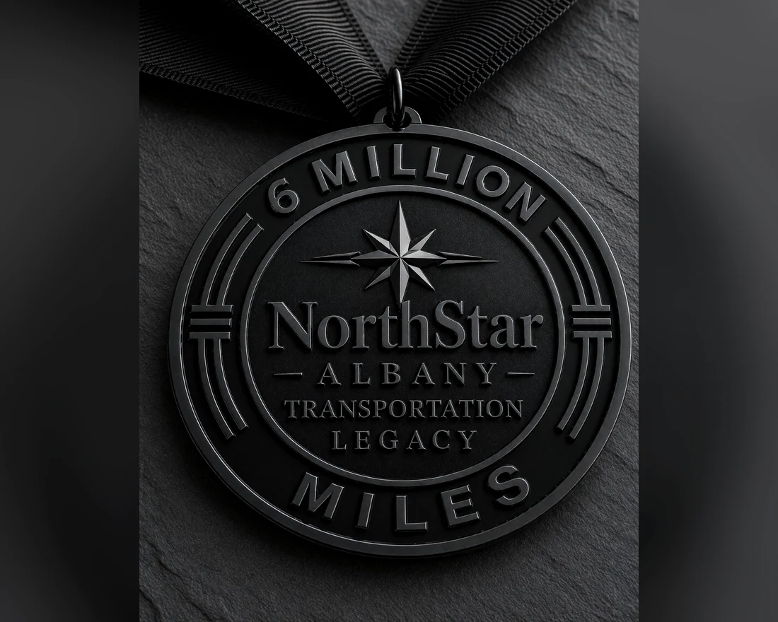 Service Milestone Awards — 6 million service miles medal