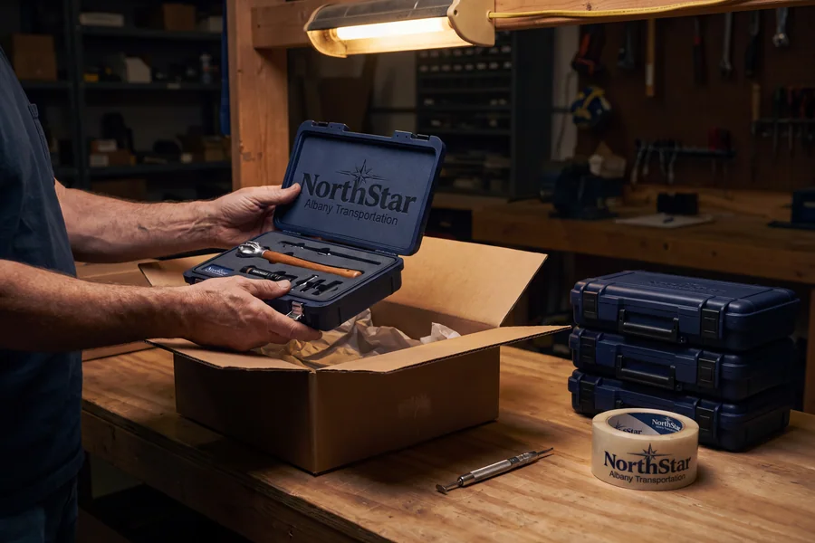 Kits assembled, engraved and packed by hand before shipment.