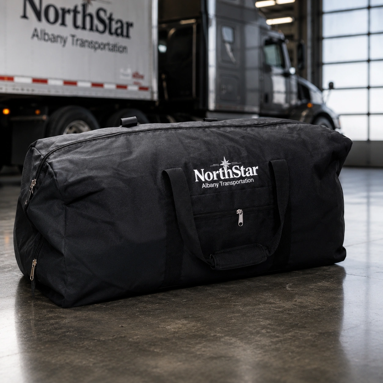 Professional Driver Road Warrior Duffel — premium custom-logo duffel bag