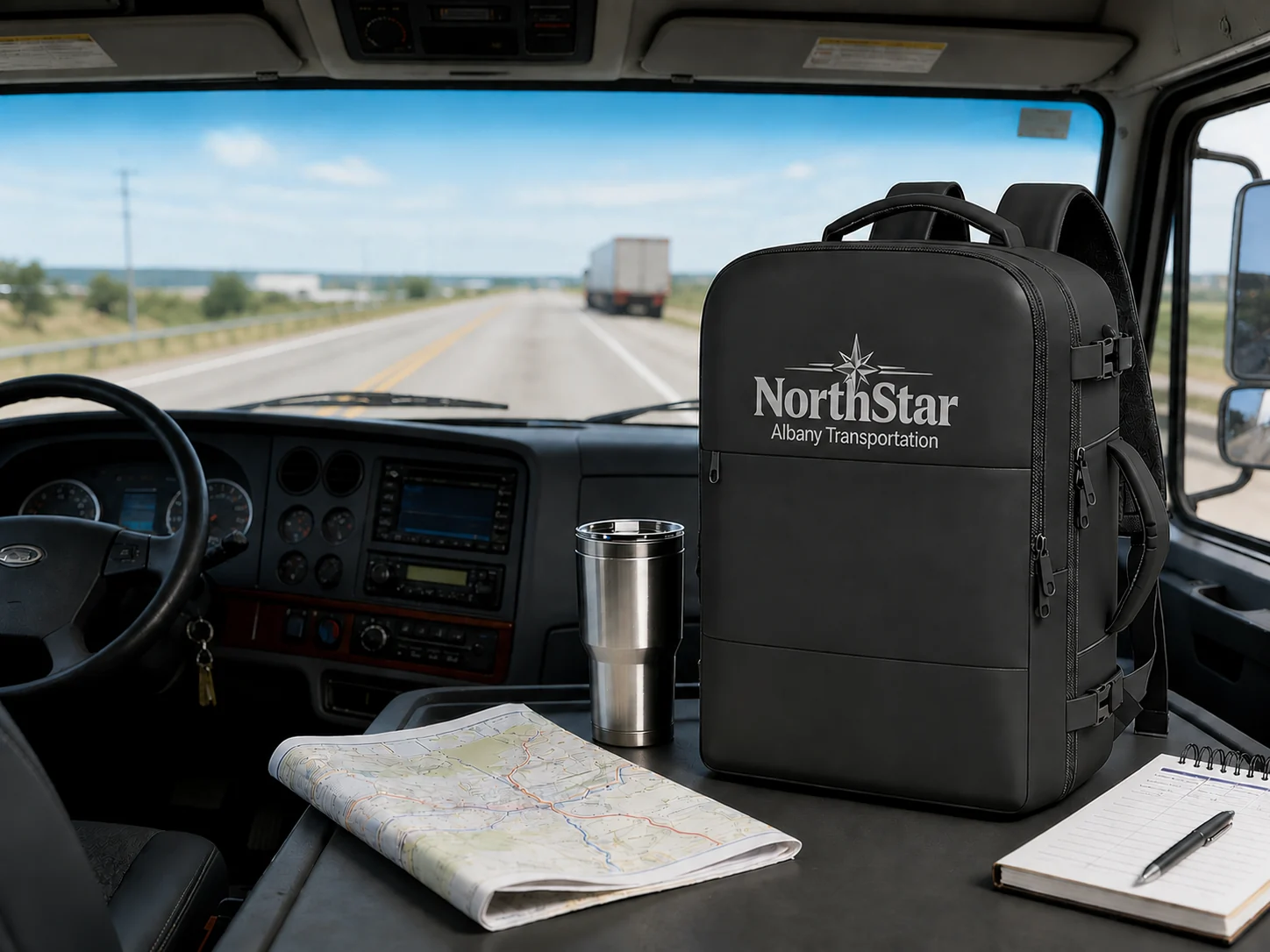 Driver Road Warrior Backpack — premium custom-logo backpack