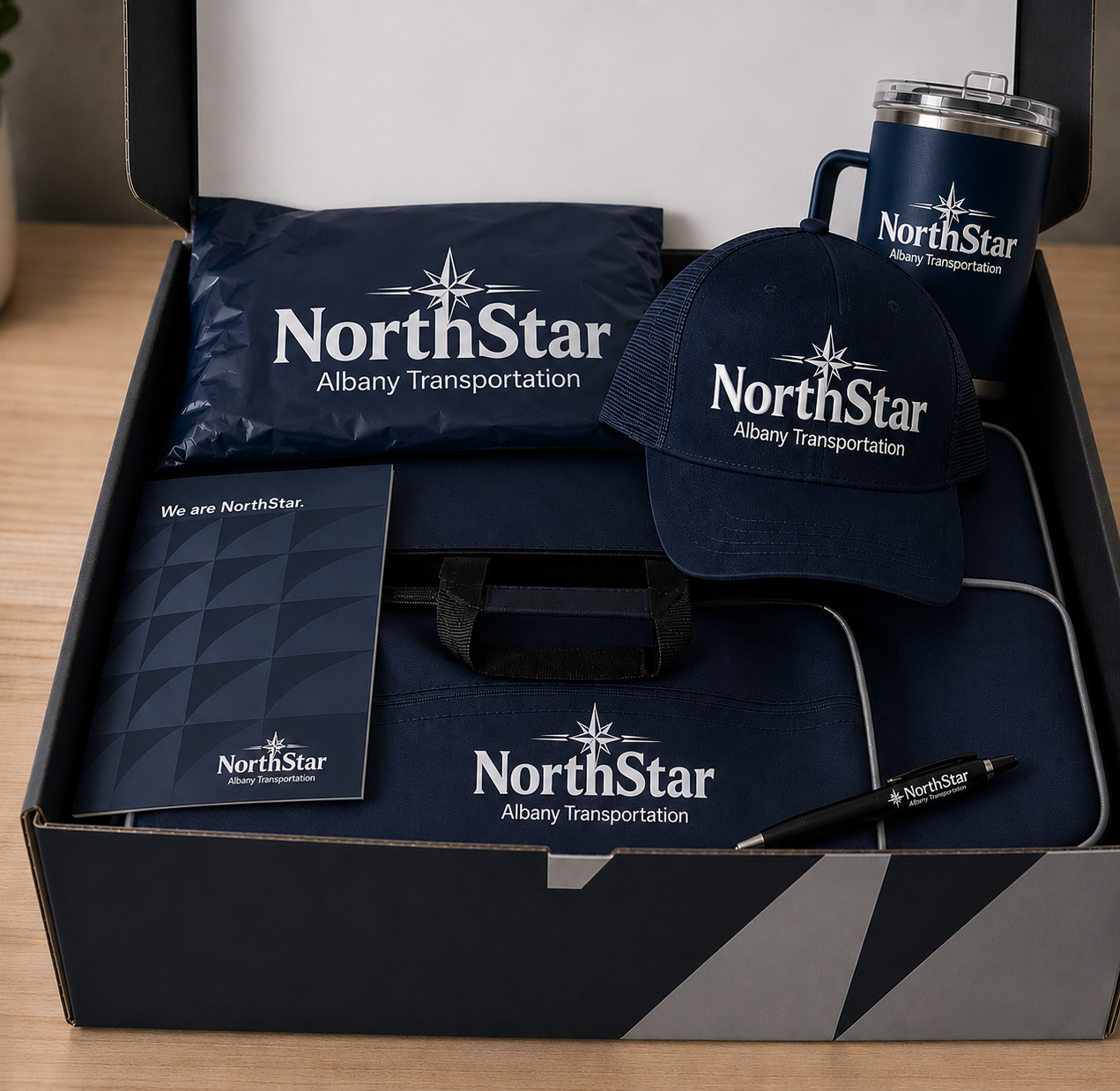 Welcome Driver Appreciation Kit — custom-branded onboarding kit